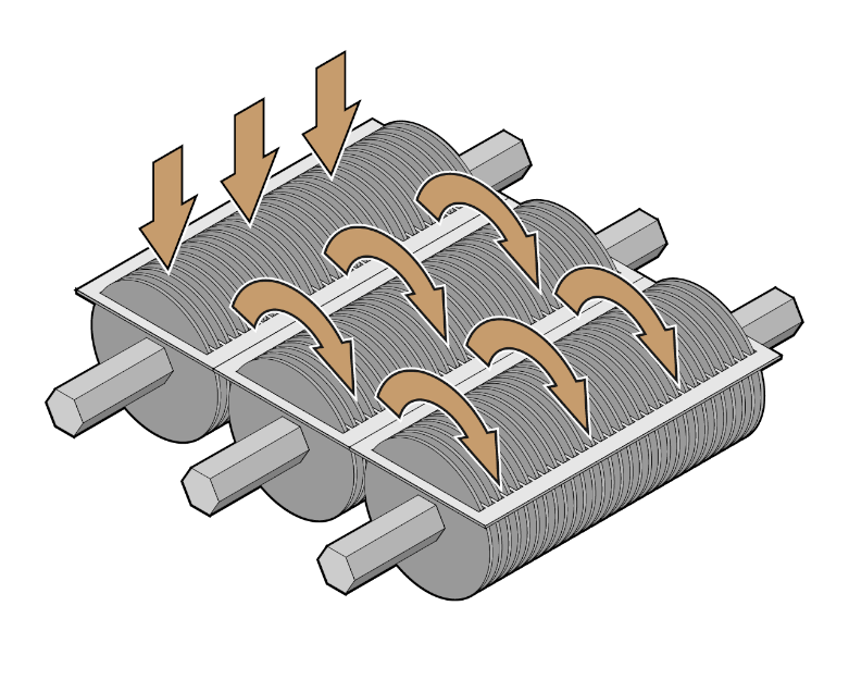 no-clogging wire mesh